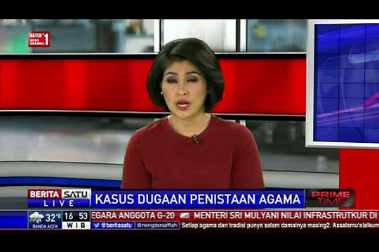 Kronologi Kasus Dugaan Penistaan Agama