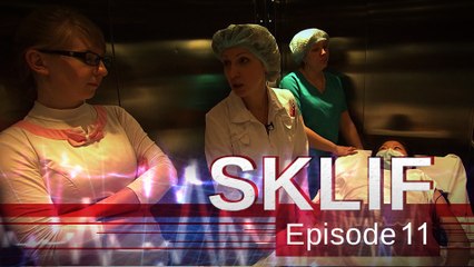 Sklif (E11) Overwork lands a 22-year-old woman in an organ transplant department.