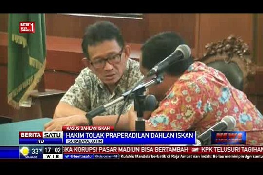 Permohonan Praperadilan Dahlan Iskan Ditolak
