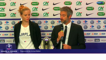 Tirage du 1er tour de la Coupe de France Féminine, le replay