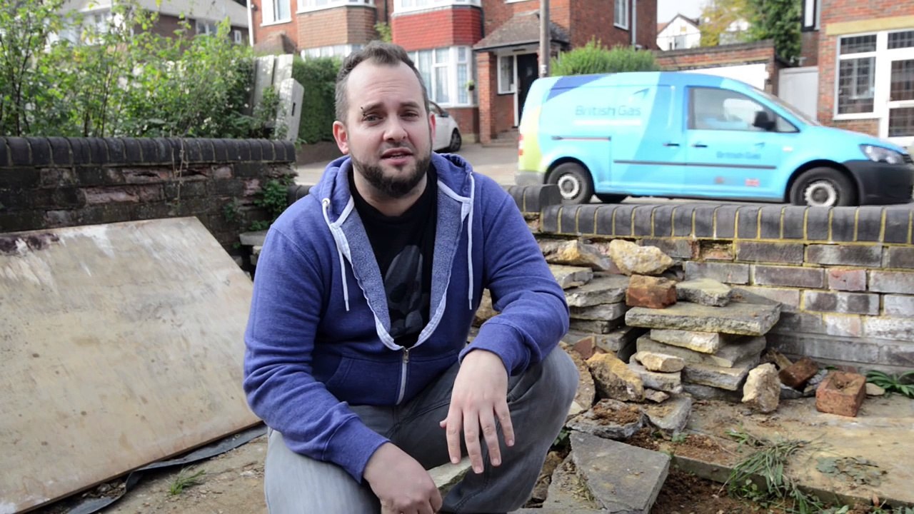 After His Driveway Collapsed, Man Discovers A Ladder Leading Down A Secret Hole