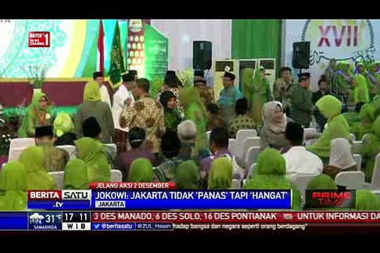 Jokowi: Jakarta Tidak Panas, Hanya Hangat