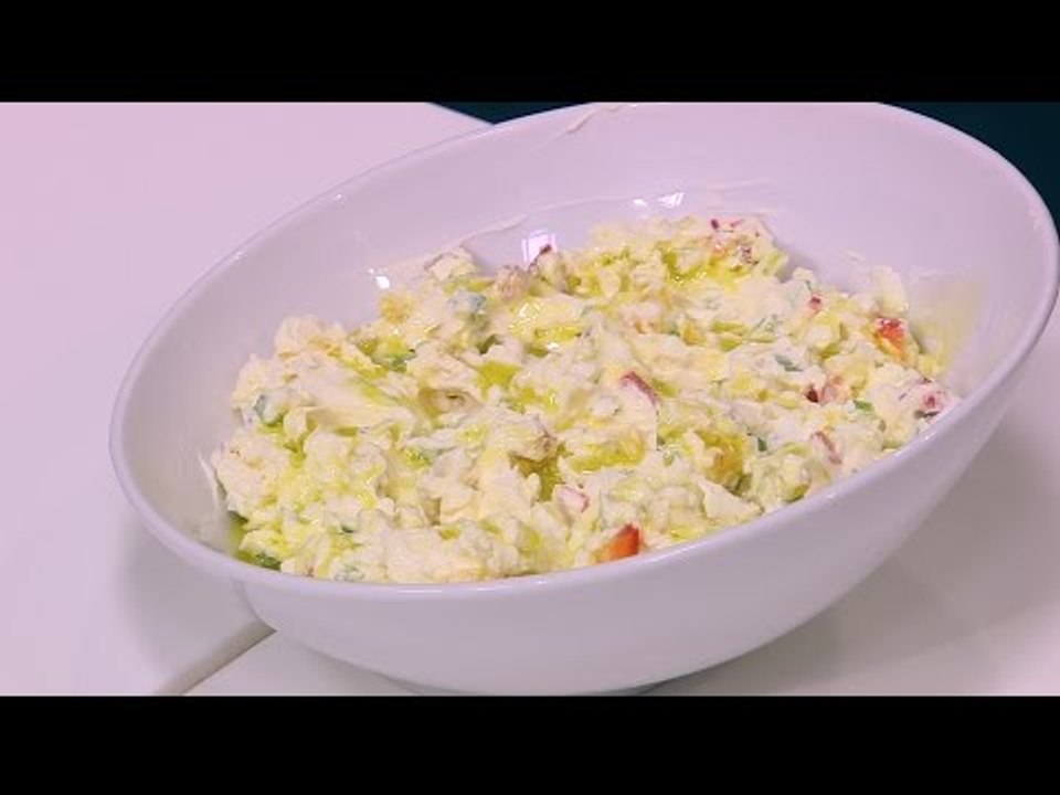سلطة لبنة | نادية سرحان