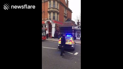 Finchley Central cordoned off as 'suspicious vehicle' is found