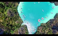 Amazing Blue Waters of Maya Bay, Koh Phi Phi, Thailand