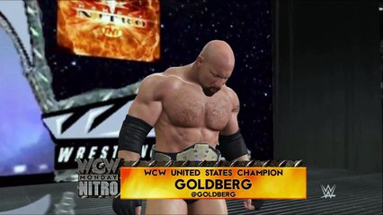 Goldberg - WWE 2K17: 1999 Entrance w. Megadeth theme