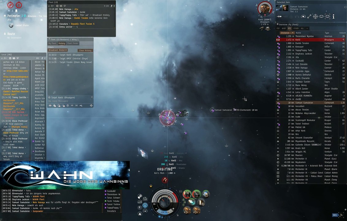 Die Woge des Wansinns vs Free Candy Get In The Van Alliance