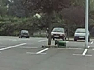 Dam fait du stunt sur son ludix a lille