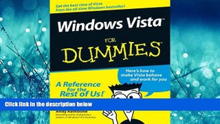 READ book Windows Vista For Dummies BOOK ONLINE
