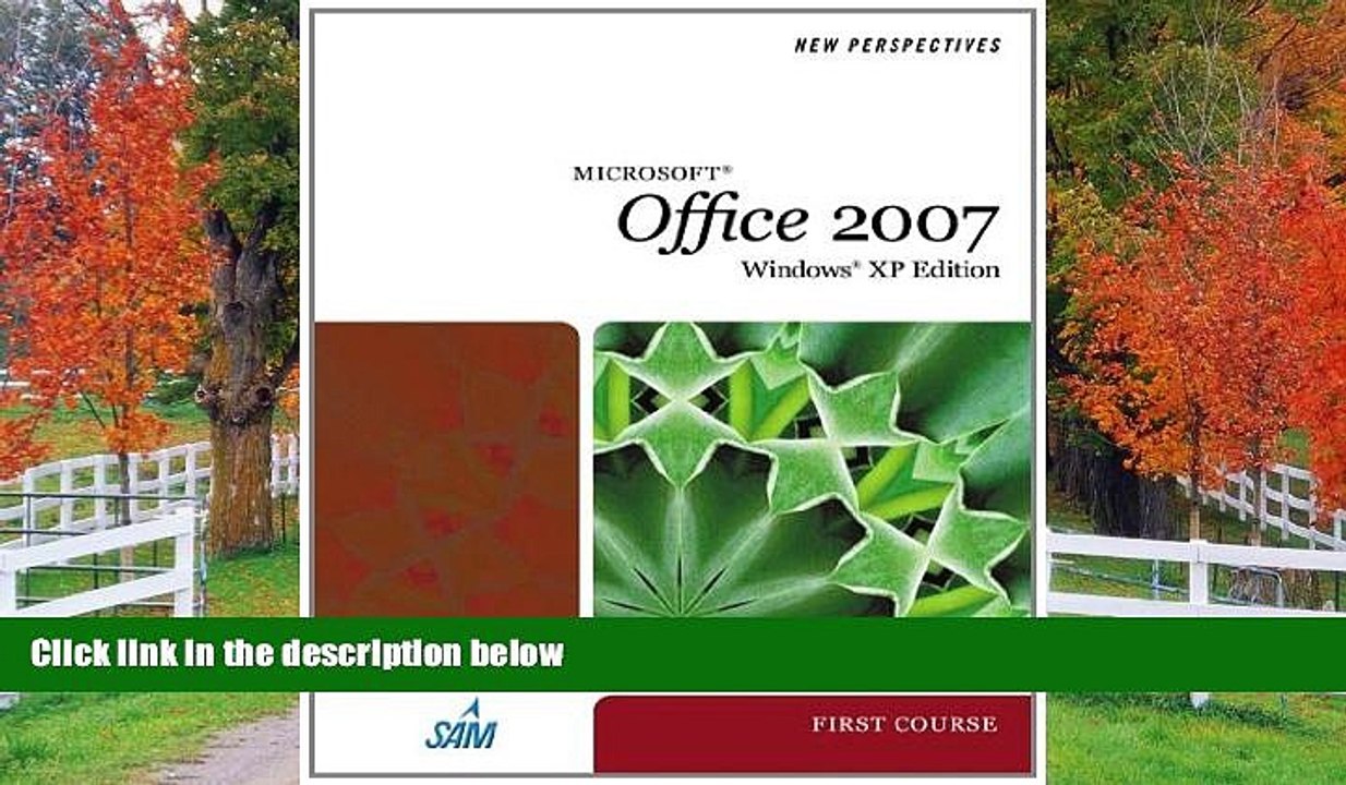 EBOOK ONLINE  New Perspectives on Microsoft Office 2007, First Course, Windows XP Edition