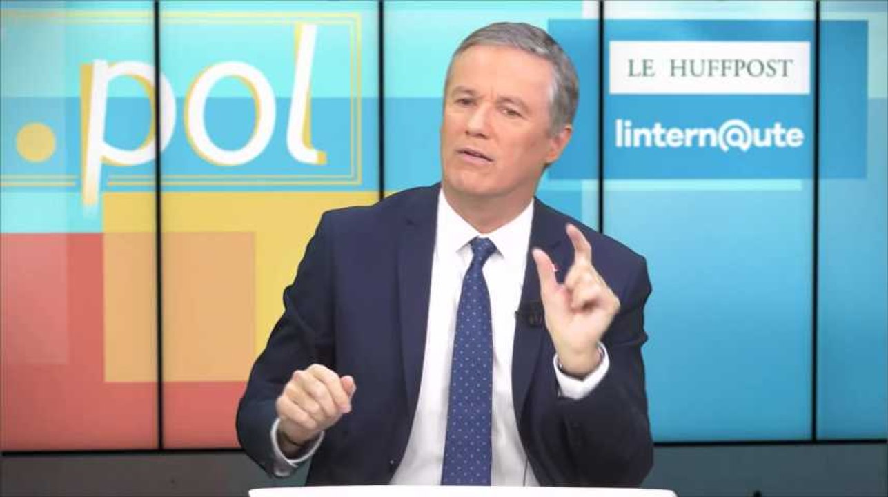 Nicolas Dupont-Aignan dénonce le "totalitarisme" de Yann Barthès et Quotidien