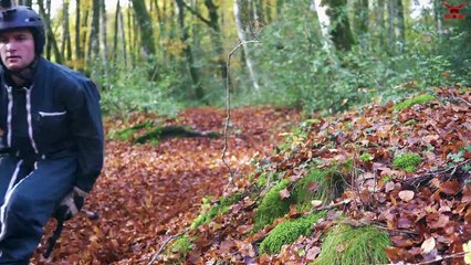 Descente infernale au cœur de la forêt de Cantal !