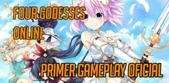 Four Goddesses Online: Cyber Dimension Neptune. Primer gameplay Oficial.