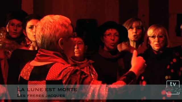 La lune est morte des Frères Jacques par la chorale d'ici et d'ailleurs de Mèze