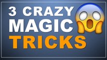 3 Crazy Magic Tricks! (one mind reading trick!)