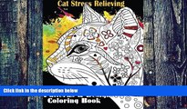 Buy Lilt Kids Coloring Books Cat Stress Relieving Designs   Patterns Adult Coloring Book