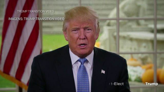 Trump pede unidade em mensagem de Ação de Graças