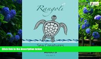 Buy  Rangoli - Sea Creatures Coloring Book For Adults (Volume 3) Ritoban Chakrabarti  Full Book