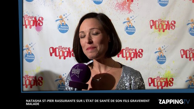 Natasha St Pier rassurante sur l’état de santé de son fils gravement malade