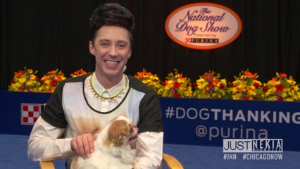 Olympic Figure Skater Johnny Weir Is #DogThanking For Thanksgiving