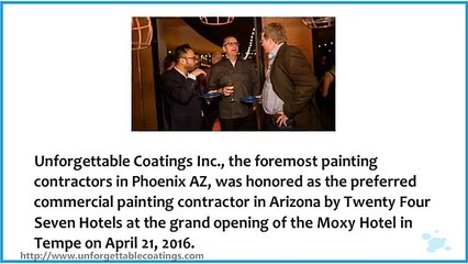 Arizona Professional Painting Company Attend Moxy Event