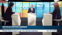 Nicolas Dupont-Aignan règle ses comptes avec Yann Barthès