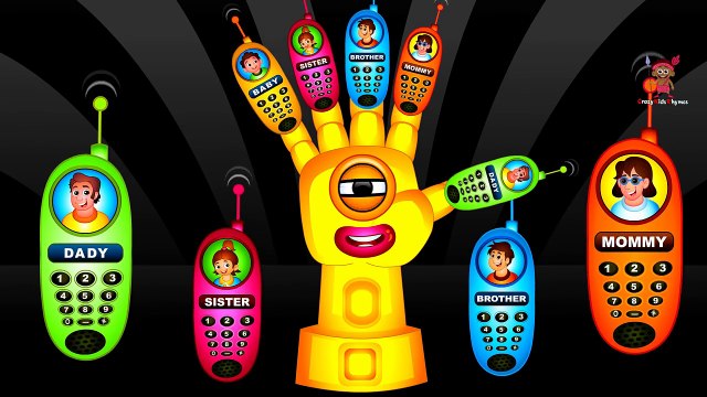 Cell Phone Finger Family | Cell Phone Finger Family Songs | Finger Family Nursery Rhyme