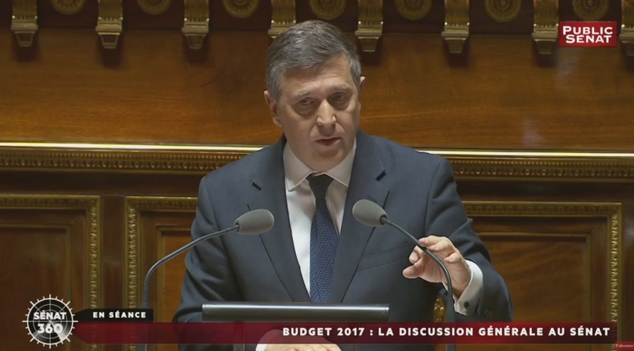 Budget 2017 - "Nous avons examiné l'ensemble de ces articles" - Albéric de Montgolfier