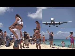 Boeing 757 Arrives Into Princess Juliana Airtport in St Maarten