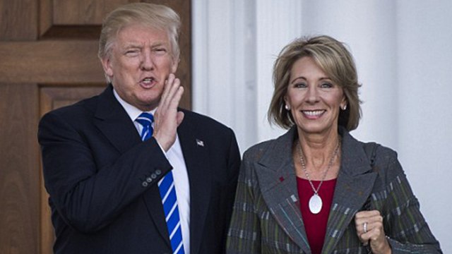 Donald Trump picks Betsy DeVos to be Education secretary