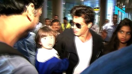 Abram walks hand-in-hand with Alia Bhatt ditching dad Shah Rukh