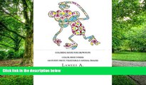 Buy Lamees A. Coloring Book For Grownups: Color Away Stress  100 Funny Fruit, Vegetable   Animal