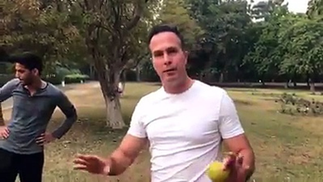 Vaughan mocking Australia