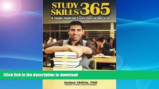 FAVORITE BOOK  Study Skills 365: A Study Skill for Every Day of the Year  PDF ONLINE