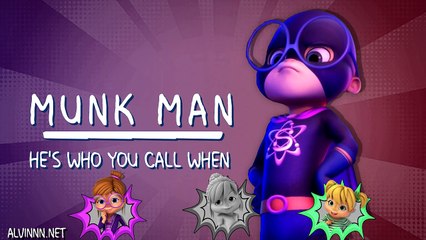 The Chipettes - Munk Man (with lyrics)