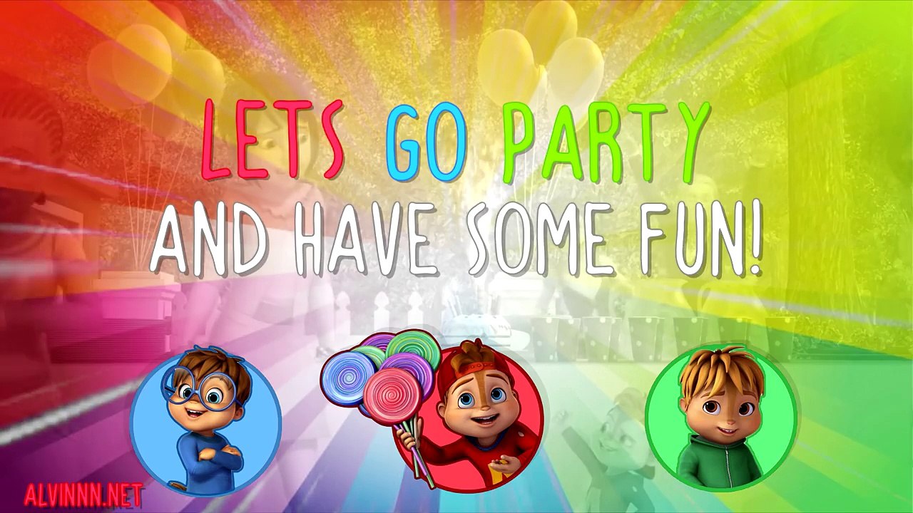 The Chipmunks - Let's Go Party 'Extended Version' (with lyrics)