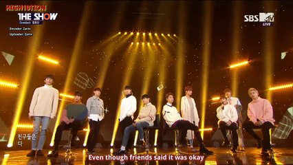 [ENGSUB] 161122 THE SHOW - UP10TION - 왜냐하면 (BECAUSE)