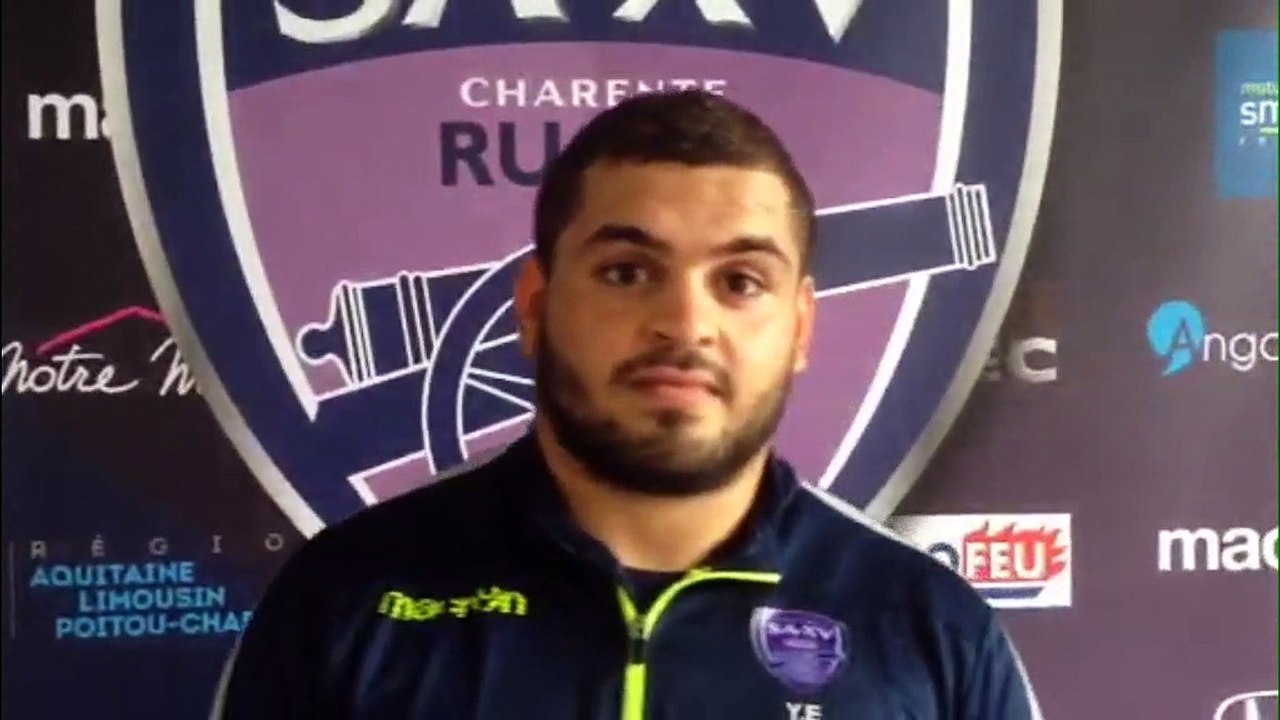 Younes El Jai  avant le match contre Aurillac (images Romain Chabat)