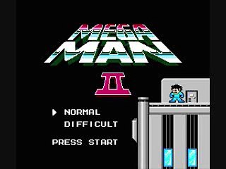 Mega Man 2 (NES) Game Music  Start Password & Continue Stage Select Password Screens