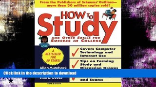 READ BOOK  How to Study 5/e FULL ONLINE