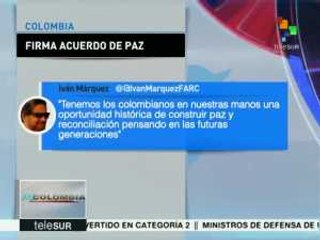 Para las FARC la firma del nuevo acuerdo es una oportunidad histórica