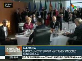 EE.UU. y UE mantienen sanciones contra Rusia