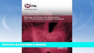 FAVORITE BOOK  Planning, Protection and Optimization ITIL V3 Intermediate Capability Handbook