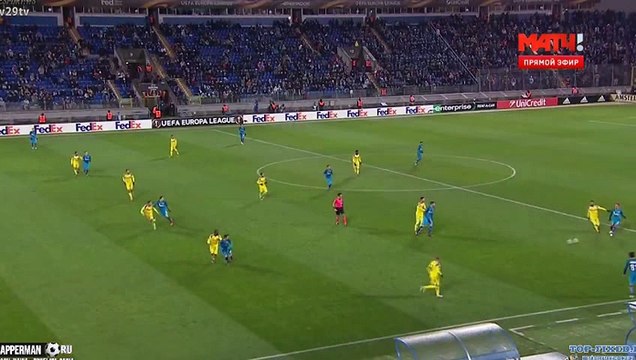 Aleksandr Kokorin Goal HD - Zenit Petersburg 1-0 Maccabi Tel Aviv 24.11.2016
