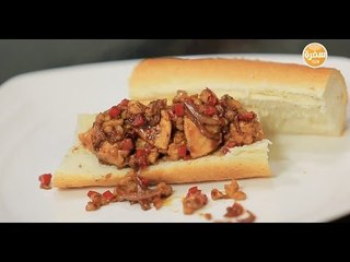 سندوتش دجاج بعين الجمل  | شريف الحطيبي