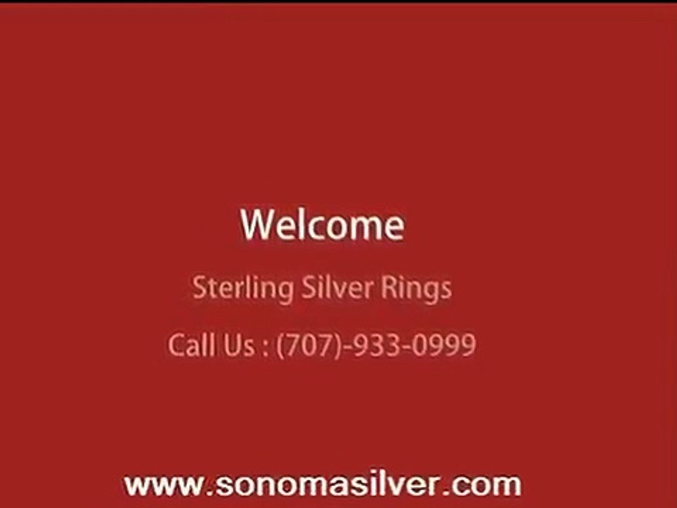 Sterling Silver Rings  |  Sterling Silver Engagement Ring