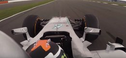 VÍDEO: Jorge Lorenzo probó el Mercedes de F1