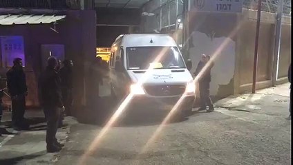 Эвакуация. Вывоз заключенных из тюрьмы в Хайфе