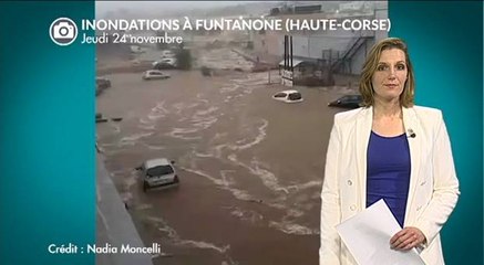 Inondations fulgurantes en Corse : les vidéos