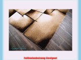 Designer Teppich Moderner Teppich Wohnzimmer Teppich Kurzflor Teppich mit Konturenschnitt Karo